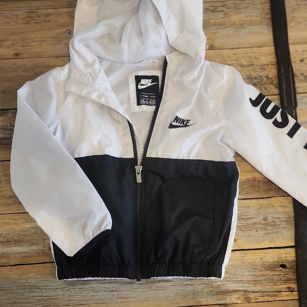 Nike Black and White Kids' Jacket